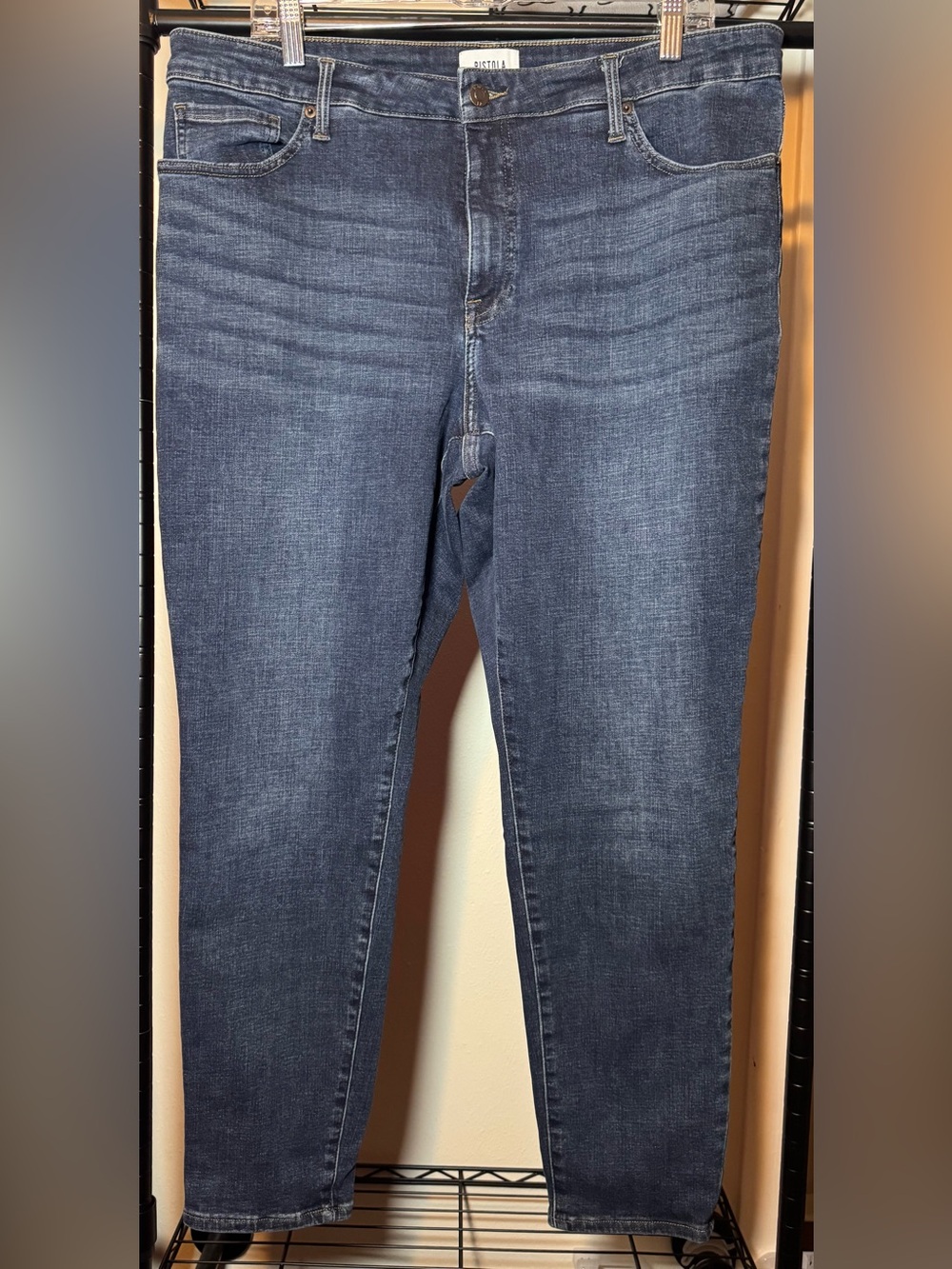 Pistola Women's Dark Blue Stretch Jeans